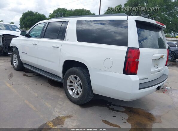 1GNSCHKC7GR100017 2016 CHEVROLET SUBURBAN Белый Задняя левая четверть
