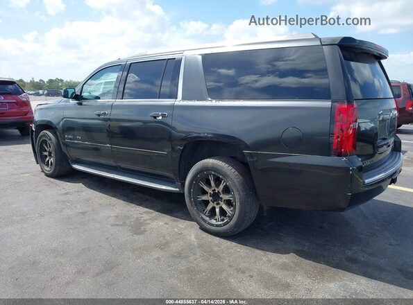 1GNSCJKC2JR104104 2018 CHEVROLET SUBURBAN Черный Задняя левая четверть