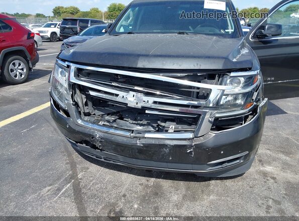 1GNSCJKC2JR104104 2018 CHEVROLET SUBURBAN Черный Вид спереди
