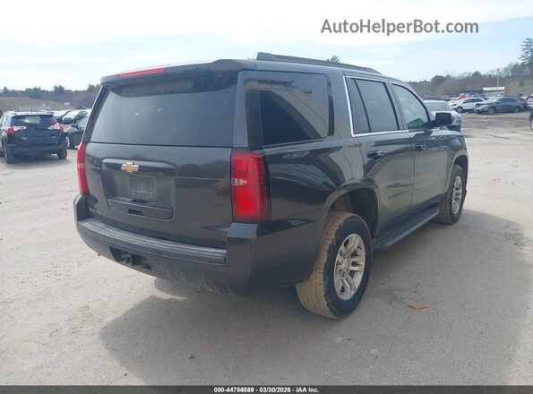 1GNSKAKC0JR304563 2018 CHEVROLET TAHOE Серый Задняя правая четверть