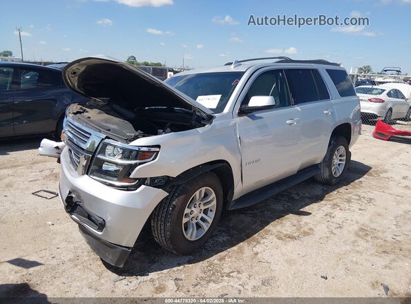 1GNSKBKC0KR264749 2019 CHEVROLET TAHOE Silver Przód lewy