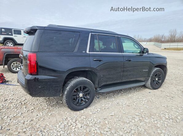 1GNSKBKC4JR133046 2018 CHEVROLET TAHOE Black Rear right