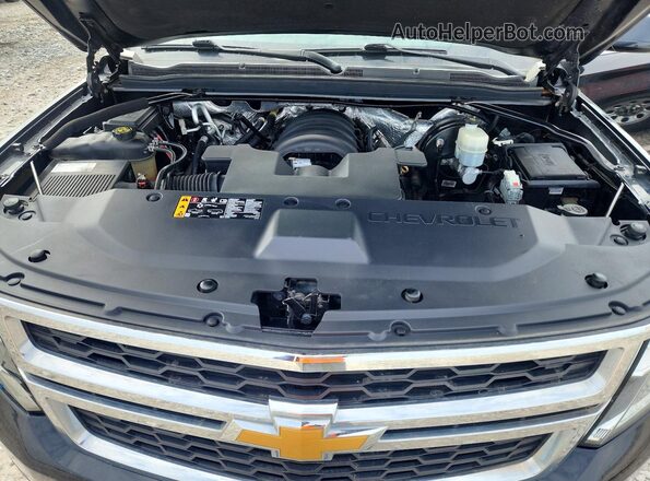 1GNSKBKC4JR133046 2018 CHEVROLET TAHOE Black Engine compartment view