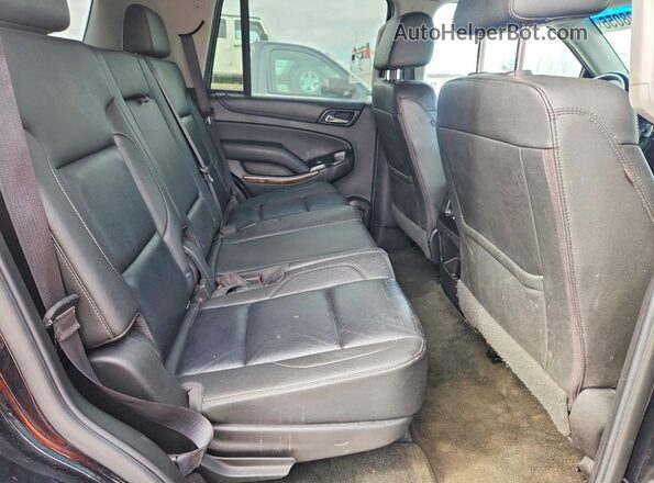 1GNSKBKC4JR133046 2018 CHEVROLET TAHOE Black Rear interior view