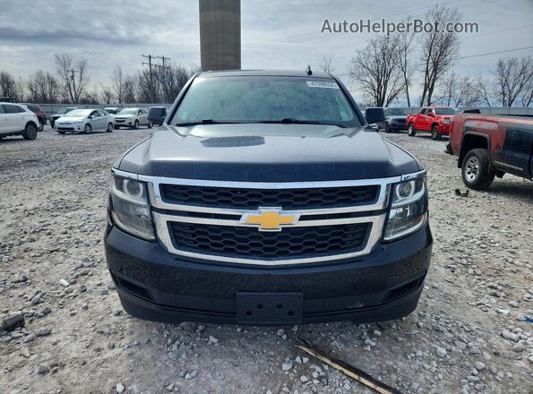 1GNSKBKC4JR133046 2018 CHEVROLET TAHOE Black Front view