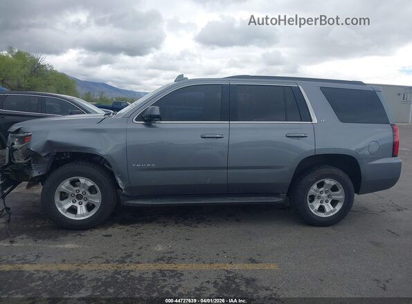 1GNSKBKC8JR233506 2018 CHEVROLET TAHOE Gray Vista interior de 360 grados