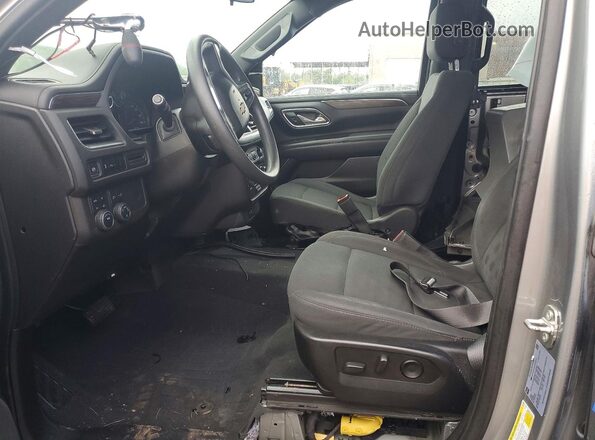 1GNSKLED4PR154126 2023 CHEVROLET TAHOE Gray Front interior view