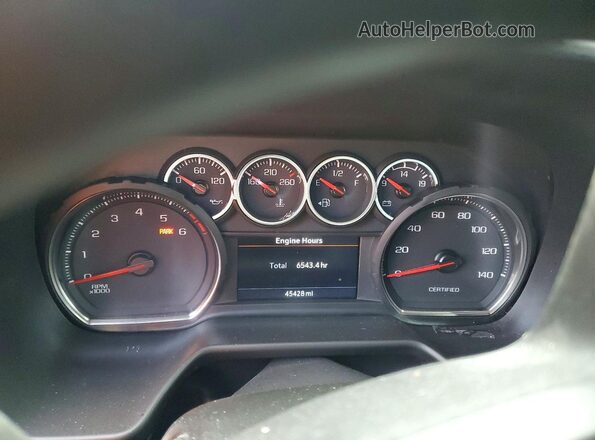 1GNSKLED4PR154126 2023 CHEVROLET TAHOE Gray Instrument cluster view