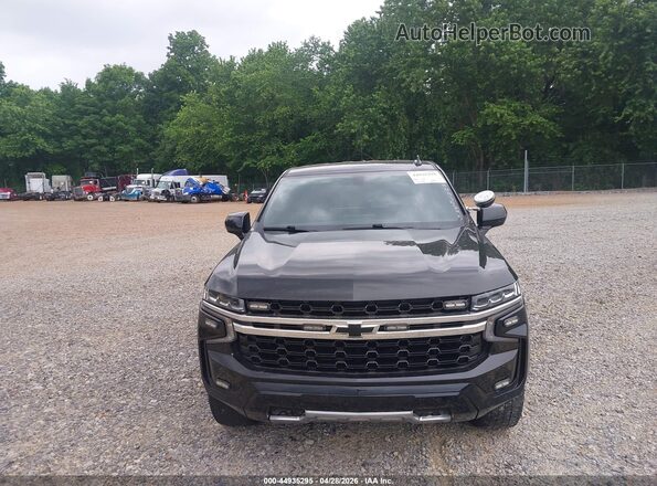 1GNSKLED5MR475684 2021 CHEVROLET TAHOE Black Front view