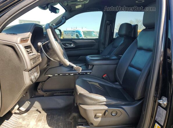 1GNSKLED7PR404636 2023 CHEVROLET TAHOE Black Widok wnętrza z przodu