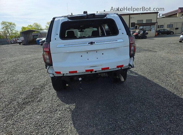 1GNSKLED8NR304848 2022 CHEVROLET TAHOE White Հետևի տեսք