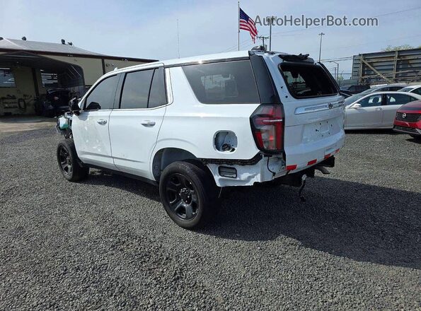 1GNSKLED8NR304848 2022 CHEVROLET TAHOE White Հետևի ձախ