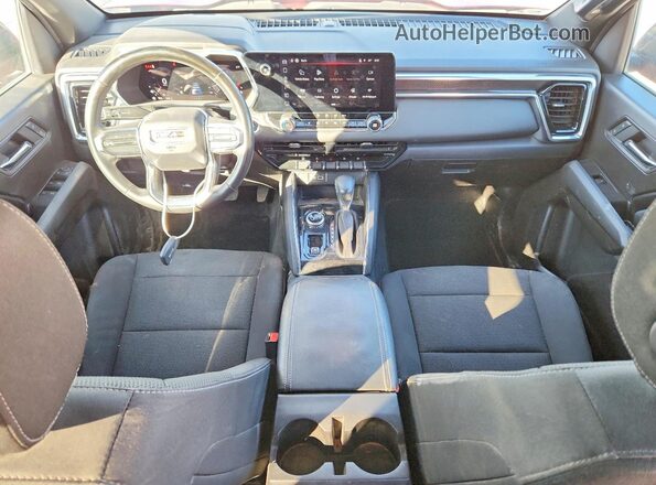 1GTP2BEK9S1129687 2025 GMC CANYON Maroon Widok deski rozdzielczej