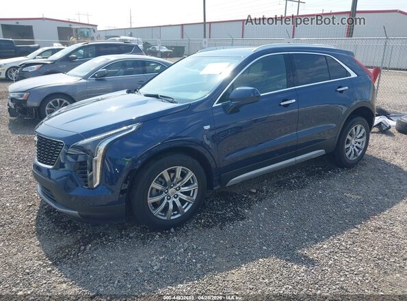 1GYFZCR45LF145876 2020 CADILLAC XT4 Navy Przód lewy