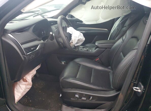 1GYFZDR45PF111237 2023 CADILLAC XT4 Black წინა სალონის ხედი