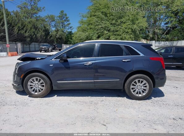1GYKNARS0JZ217513 2018 CADILLAC XT5 Blue Панорамний вид салону 360°