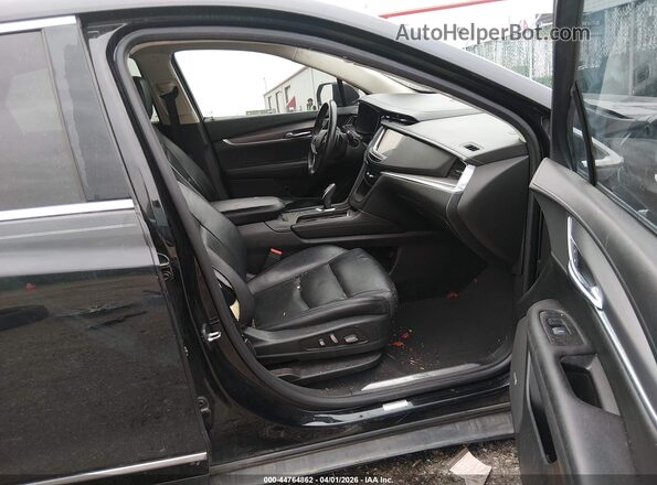 1GYKNBRS4HZ106964 2017 CADILLAC XT5 Black წინა სალონის ხედი