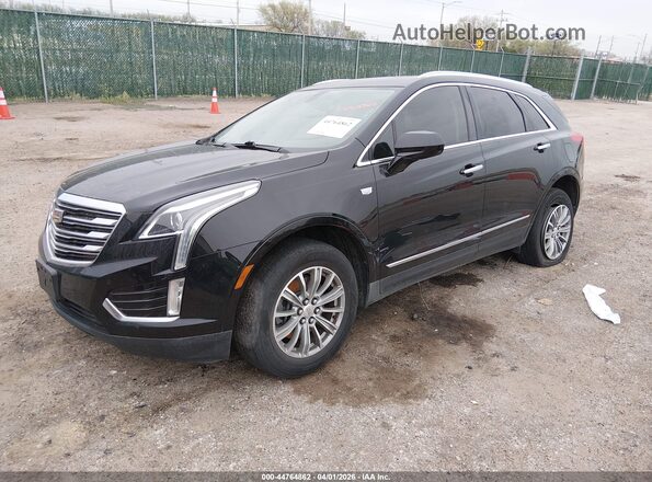 1GYKNBRS4HZ106964 2017 CADILLAC XT5 Black წინა მარცხენა ხედი სამი მეოთხედიდან