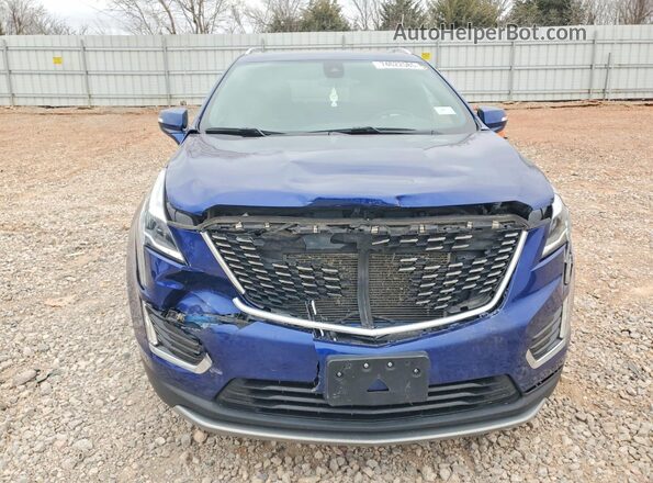 1GYKNDRS4PZ190861 2023 CADILLAC XT5 Blue Widok z przodu