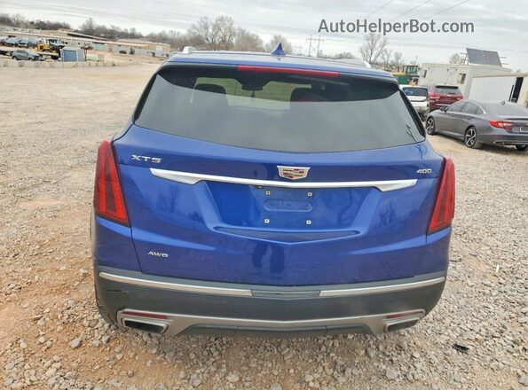 1GYKNDRS4PZ190861 2023 CADILLAC XT5 Blue Widok z tyłu
