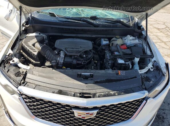 1GYKPDRS7LZ166350 2020 CADILLAC OTHER White ძრავის განყოფილების ხედი