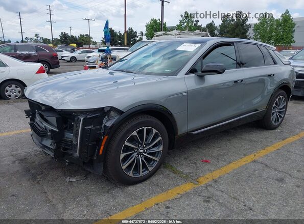 1GYKPURL4SZ311366 2025 CADILLAC OTHER Серый Передняя левая четверть