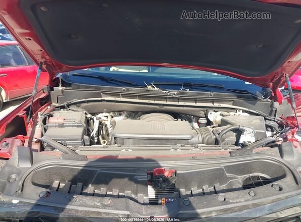 1GYS4BKLXRR395596 2024 CADILLAC ESCALADE Красный Вид сзади