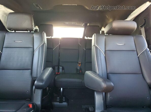 1GYS4EKL9NR308976 2022 CADILLAC ESCALADE Черный Вид задних сидений