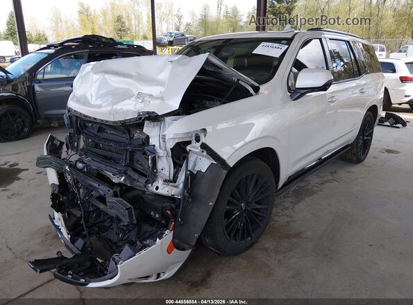1GYS4GKL2NR307776 2022 CADILLAC ESCALADE Белый Передняя левая четверть