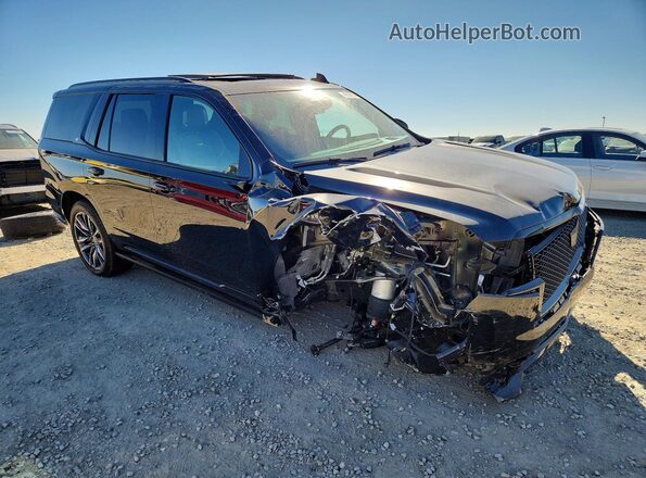 1GYS4GKLXPR227533 2023 CADILLAC ESCALADE Черный Передняя правая четверть