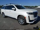 2021 Cadillac Escalade Esv 4wd Premium Luxury Platinum White vin: 1GYS4MKL1MR274766