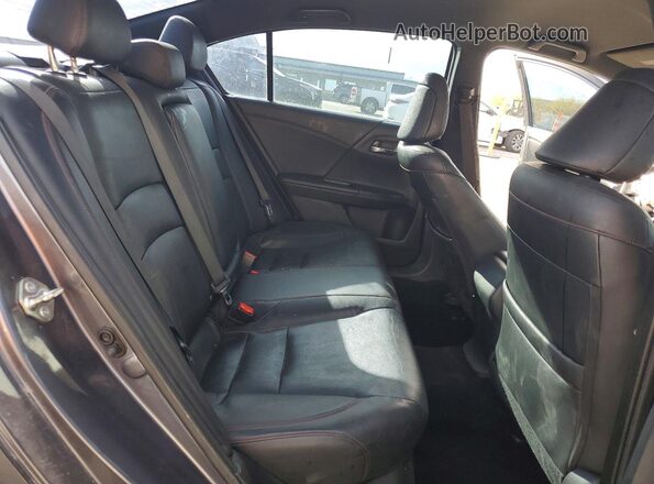 1HGCR2F11HA115860 2017 HONDA ACCORD Серый Вид задних сидений