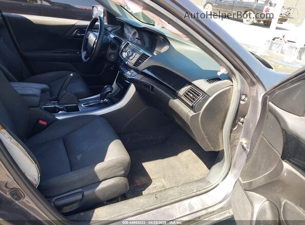 1HGCR2F31GA012275 2016 HONDA ACCORD Серый Вид салона спереди