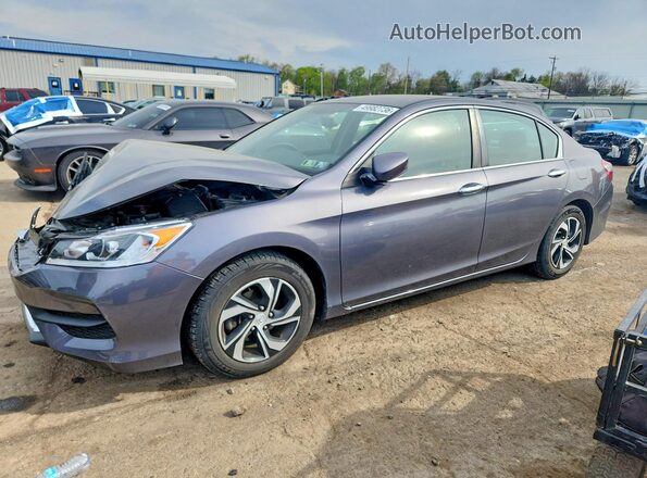 1HGCR2F32HA280141 2017 HONDA ACCORD Серый Передняя левая четверть