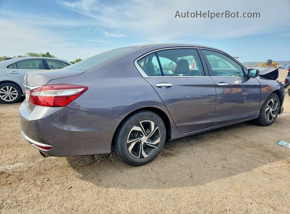 1HGCR2F32HA280141 2017 HONDA ACCORD Серый Задняя правая четверть