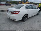 2016 Honda Accord Ex-l V-6 Белый vin: 1HGCR3F88GA004191