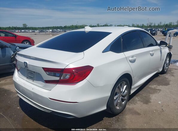 1HGCV1F15JA201054 2018 HONDA ACCORD Белый Задняя правая четверть