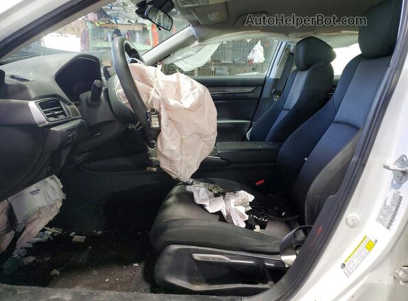 1HGCV1F18NA038342 2022 HONDA ACCORD Белый Вид салона спереди