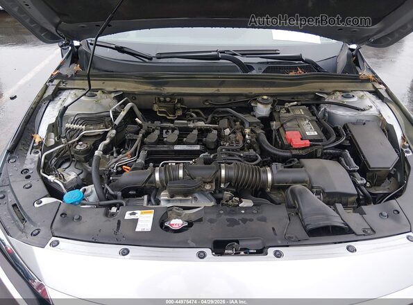 1HGCV1F19KA074715 2019 HONDA ACCORD Серебряный Вид сзади