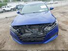 2019 Honda Accord Sport Синий vin: 1HGCV1F33KA028413
