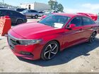 2019 Honda Accord Sport Красный vin: 1HGCV1F35KA003450