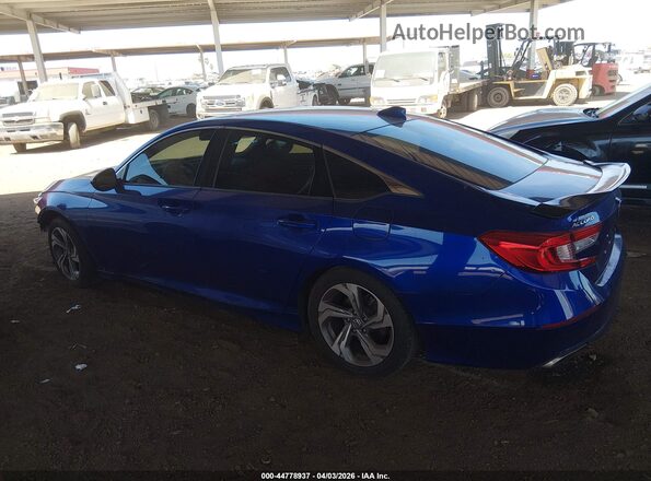 1HGCV1F35KA065995 2019 HONDA ACCORD Blue 
