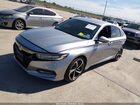 2018 Honda Accord Sport Silver vin: 1HGCV1F36JA200738