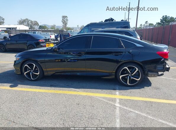 1HGCV1F37MA016347 2021 HONDA ACCORD Черный 