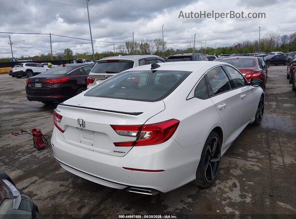 1HGCV1F39NA032809 2022 HONDA ACCORD White Tył prawy