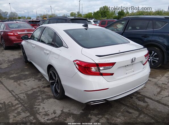 1HGCV1F39NA032809 2022 HONDA ACCORD White Tył lewy