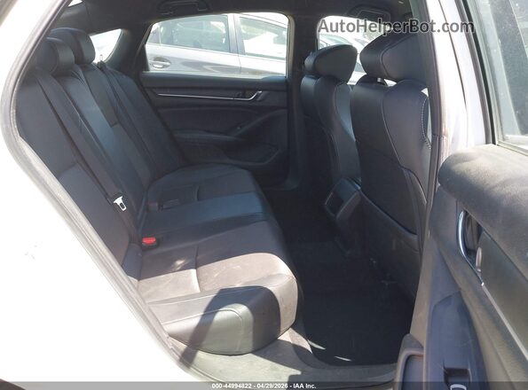 1HGCV1F3XKA045273 2019 HONDA ACCORD Белый Вид наклейки с VIN-кодом