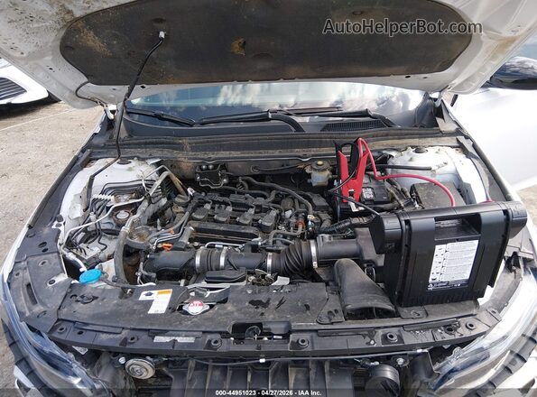 1HGCV1F45MA093159 2021 HONDA ACCORD Белый Вид сзади
