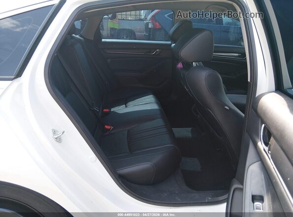 1HGCV1F45MA093159 2021 HONDA ACCORD Белый Вид наклейки с VIN-кодом