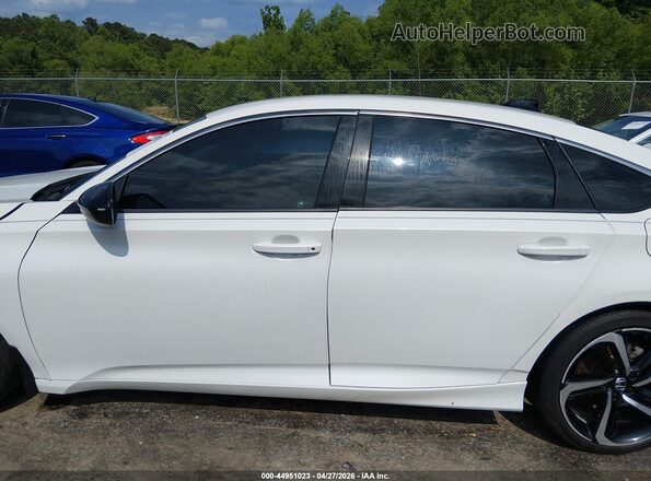 1HGCV1F45MA093159 2021 HONDA ACCORD Белый Панорамный вид салона 360°